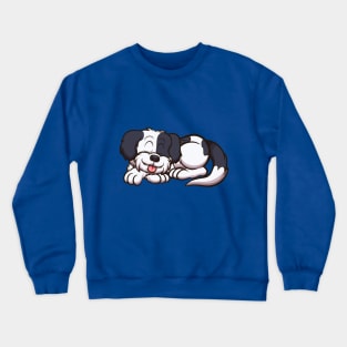 Sleeping Shih Tzu Dog Crewneck Sweatshirt